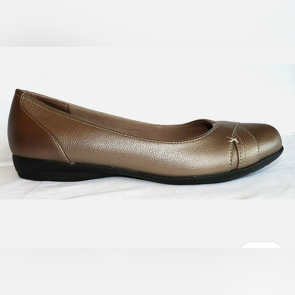 Dr. Scholl's Womens Casual Slip-On Flats, Metallic - SZ 7